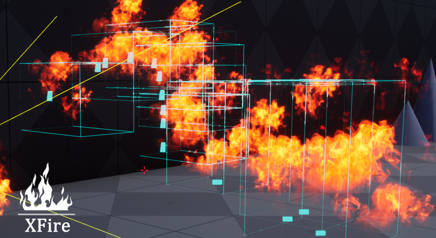 XFire - fire spawning system (with damage)! | Fab