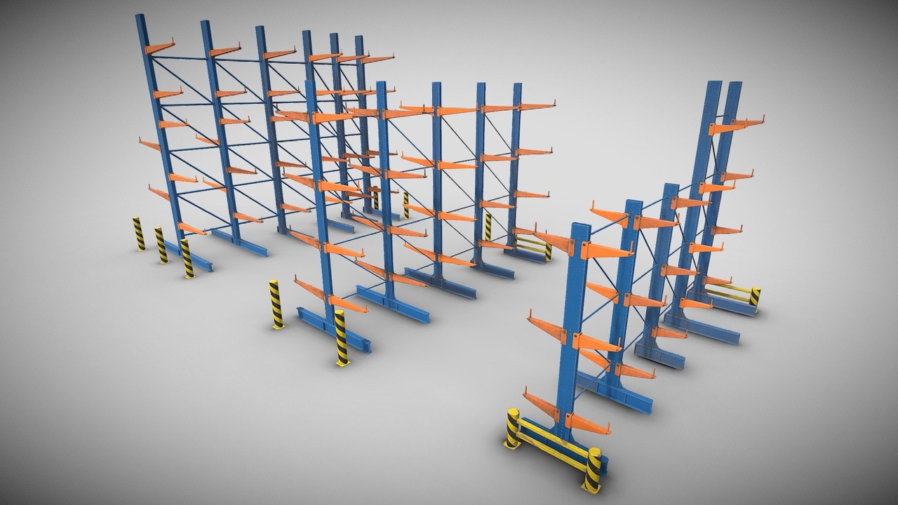 出品Cantilever Racking System - Modular Assetsのメディア1