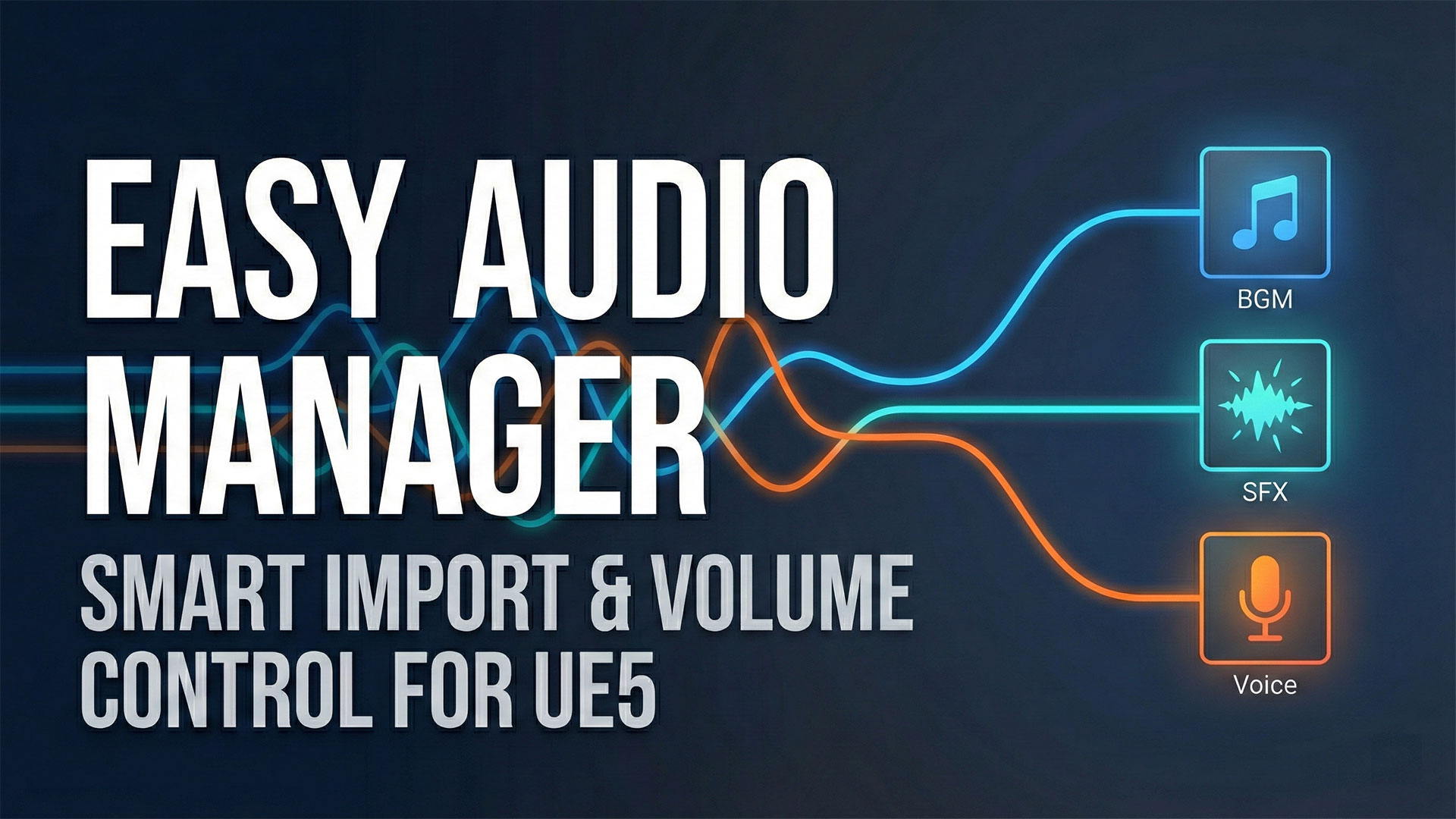 Easy Audio Manager - Smart Import & Volume Control | Fab