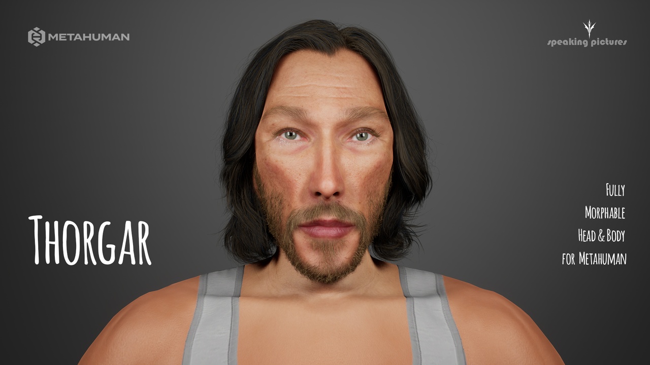 Media 1 for listing ⛏️ Thorgar – Axe of the Deep Halls | Realistic MHC (Dwarven Titan Warrior)🪓🏔️