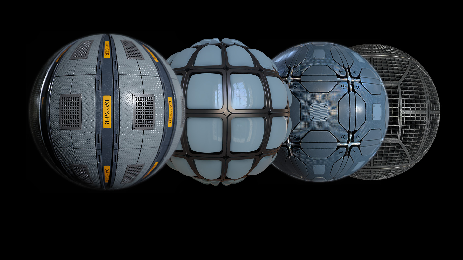 Sci-Fi Material Pack /.sbs and .sbsar | Fab