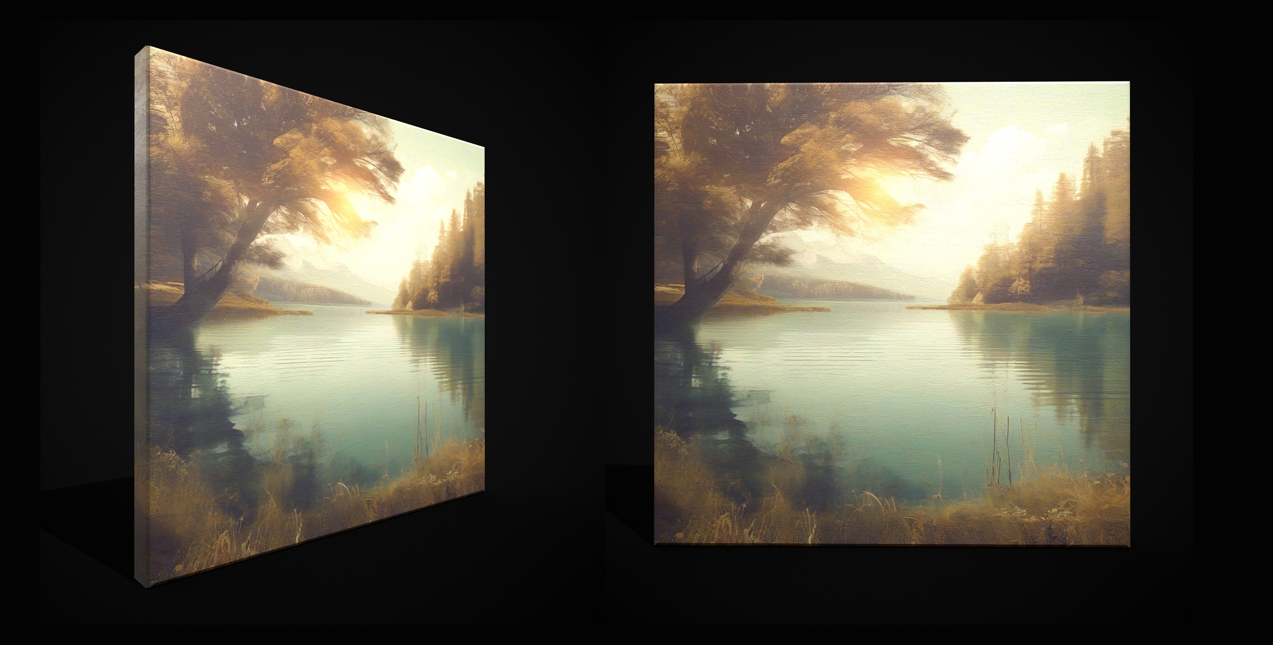 Media 1 for listing Lake Painting One