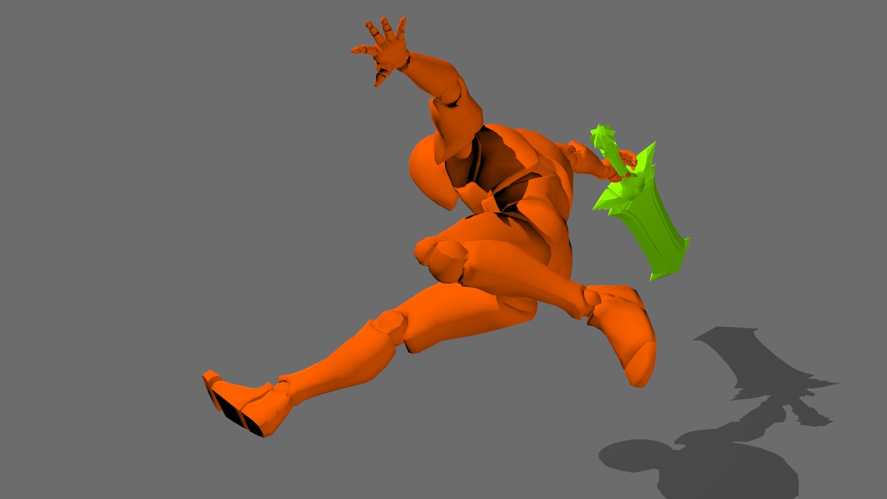 Media 1 for listing [Unity] Powerful Sword Pack(Great Sword + Katana)