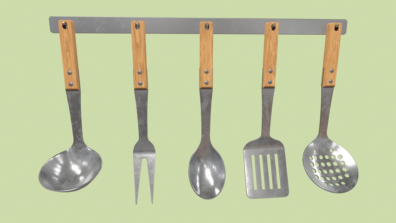الوسائط 1 للقائمة Kitchen Utensils