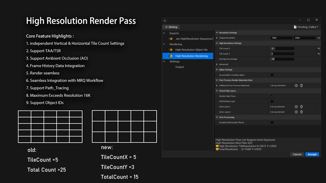 Media 1 for listing High Resolution Render Pass