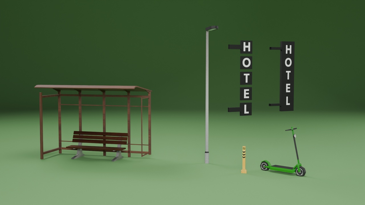 Media 1 for listing Props Pack 3D Assets