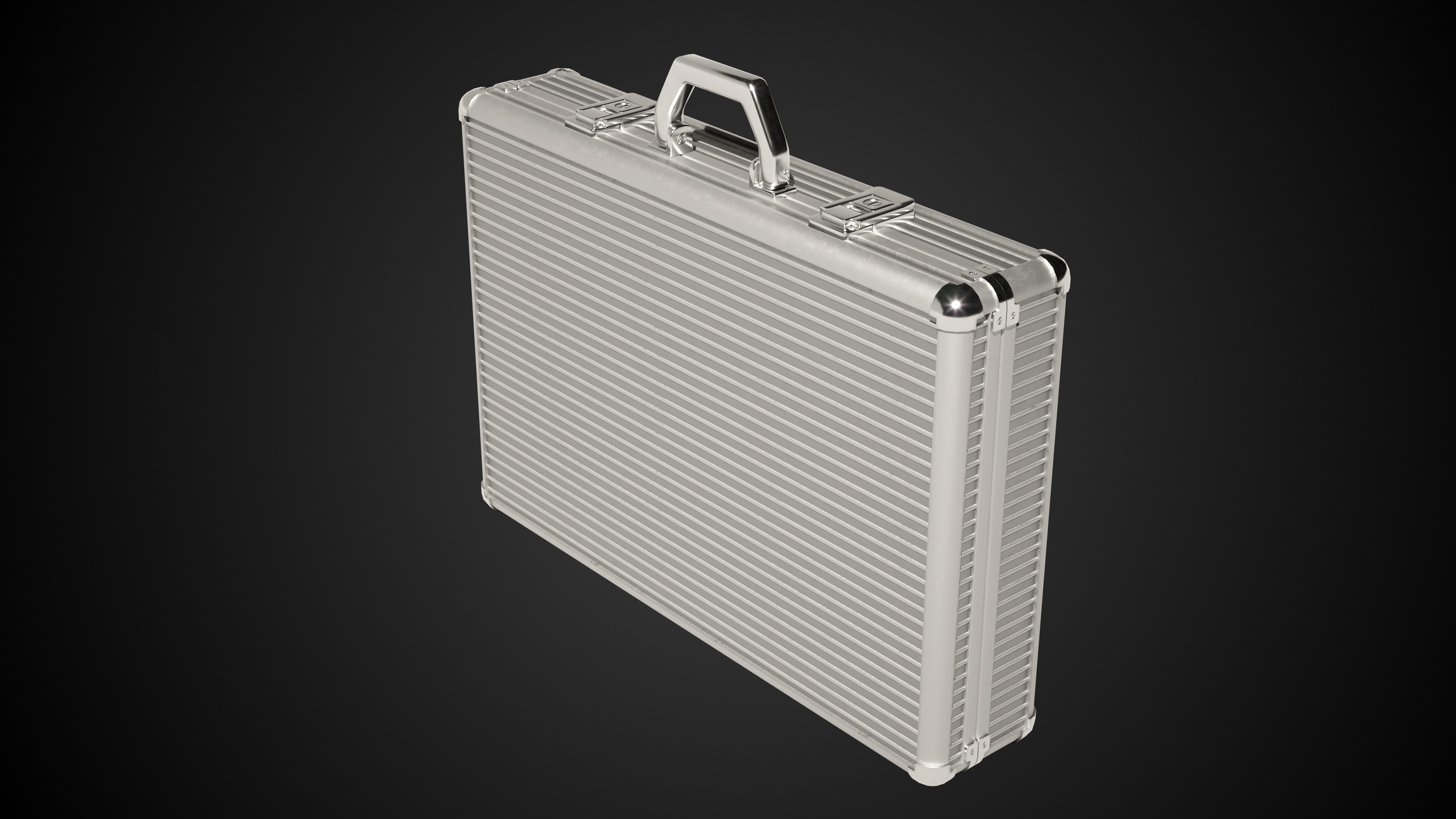 Media 1 for listing Metal Briefcase