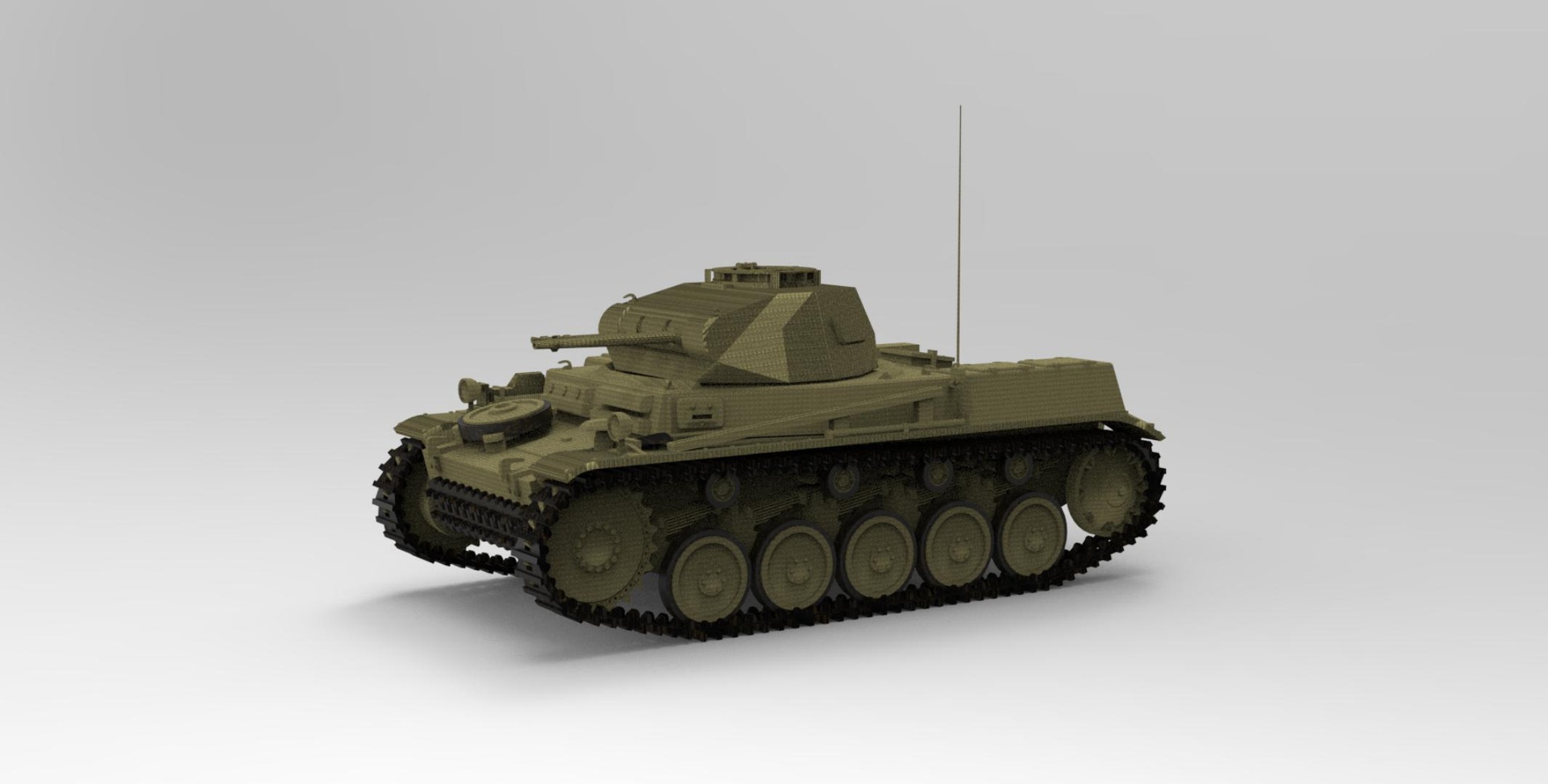 Media 1 for listing Panzer II Tank