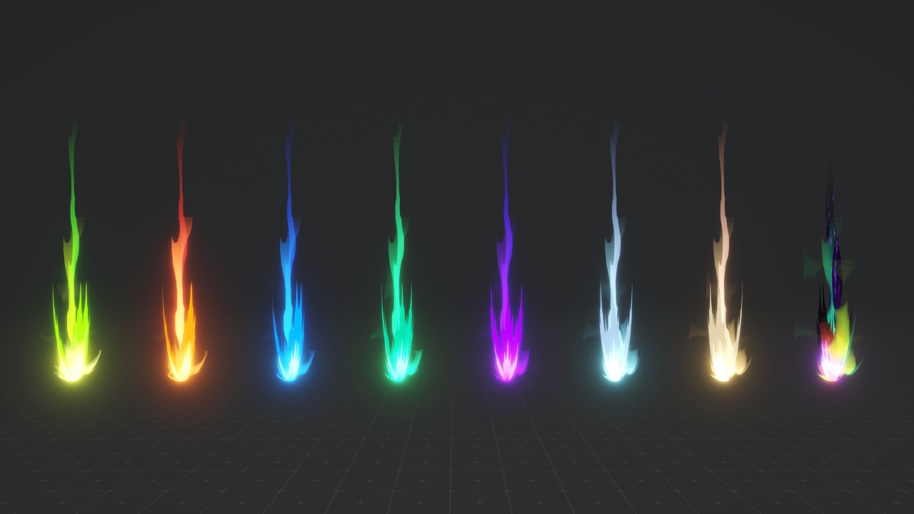 Stylized AOE FX Kit Vol1 제품 등록을 위한 미디어 1개
