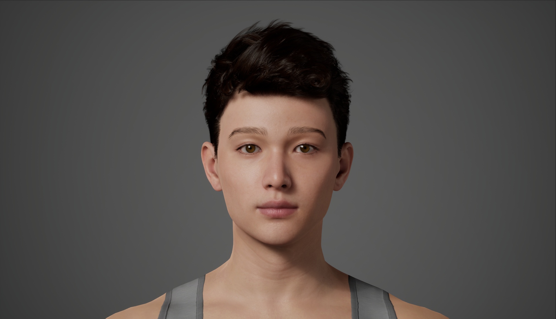 Media 1 for listing Men's hairstyle-MetaHuman Groom