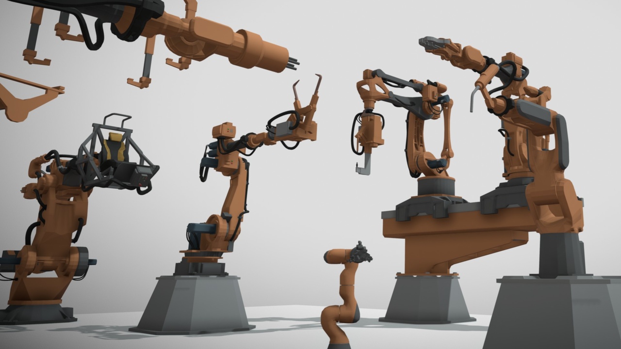 Media 1 for listing Low Industrial Robot pack