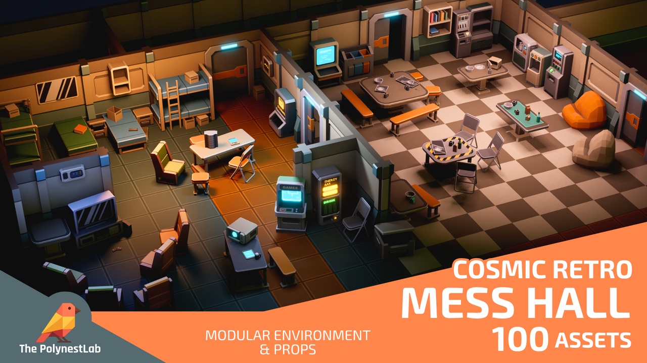 Media 1 for listing Cosmic Retro Mess Hall