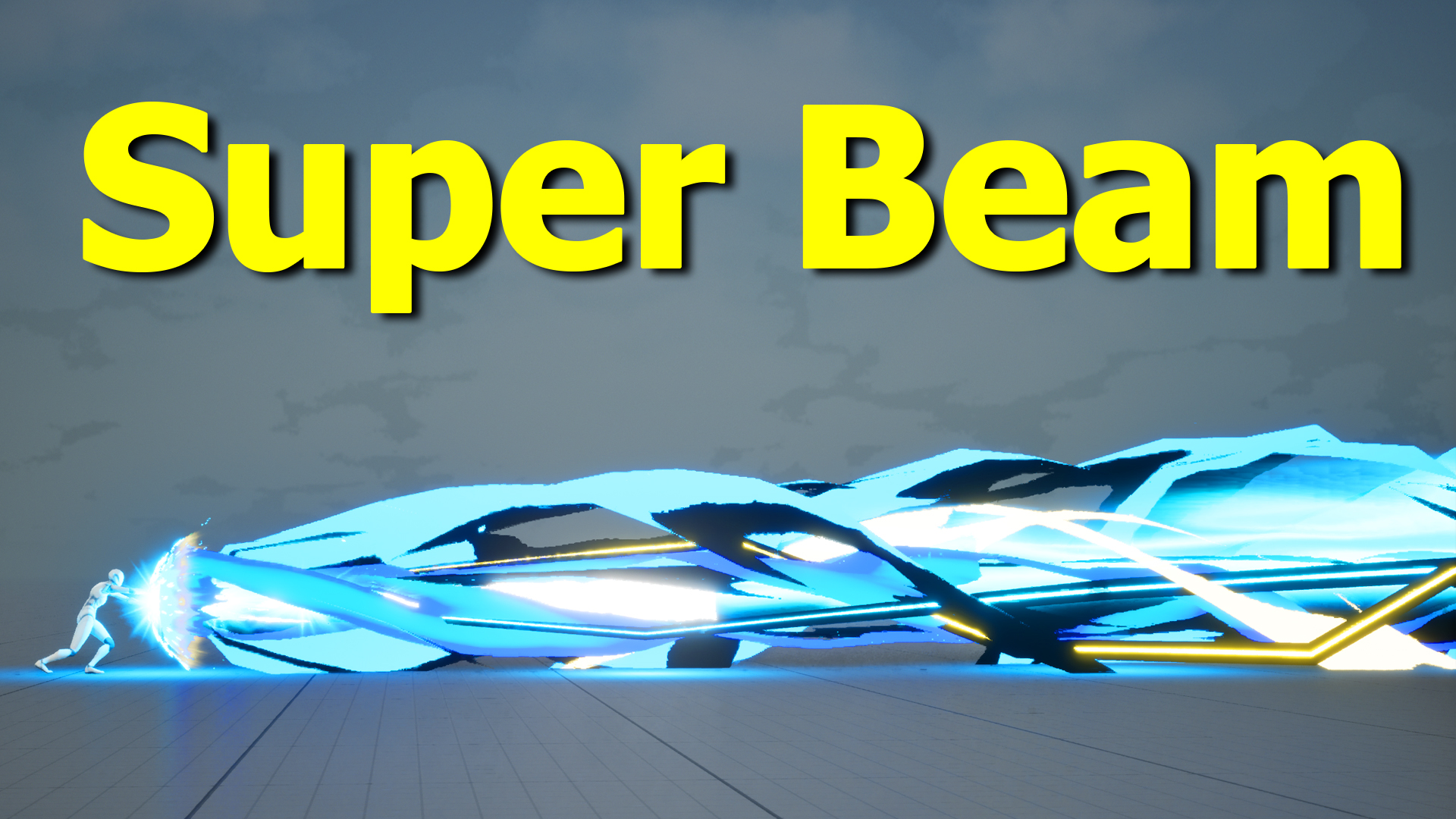 Super Beam in Unreal Engine 5 Niagara | Fab