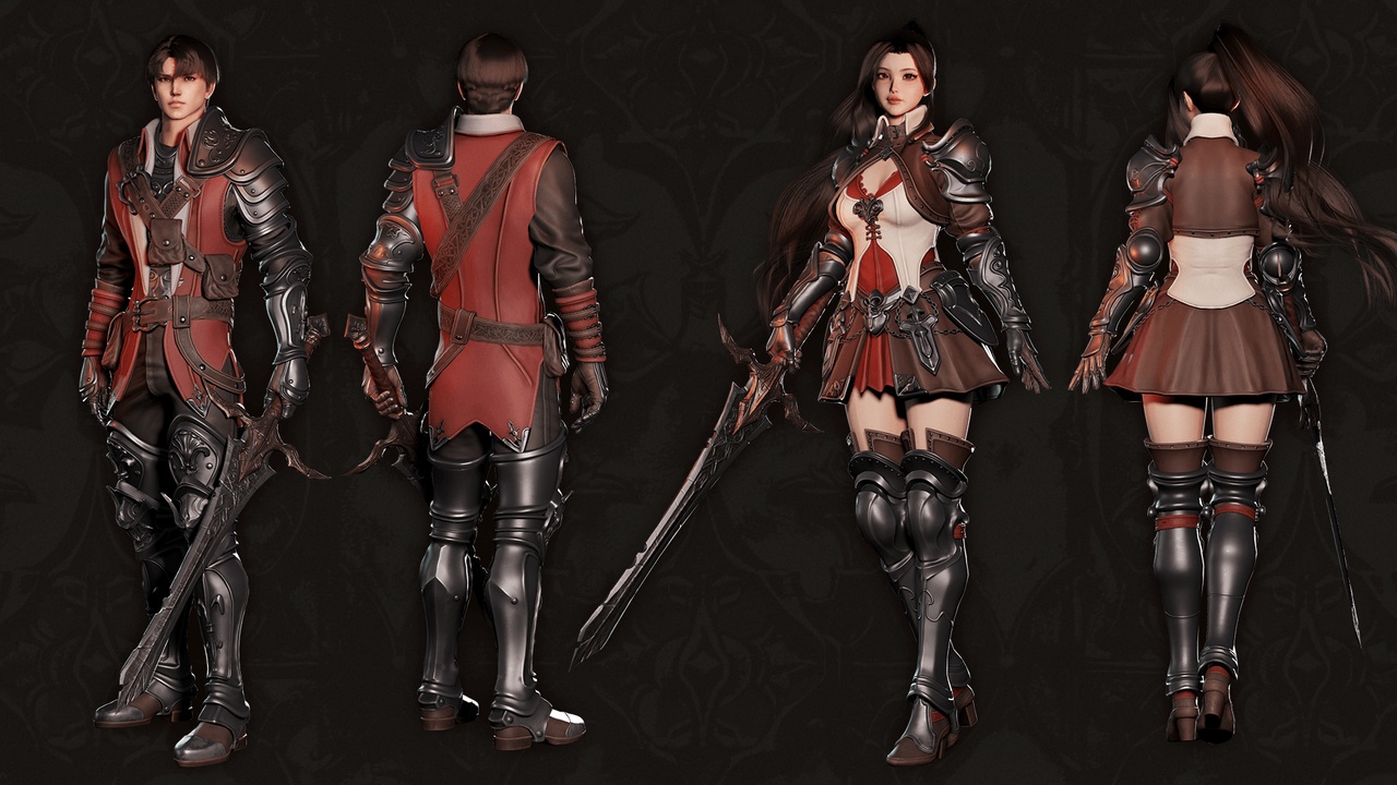 Media 1 for listing MMORPG Advanced Warrior - Medieval Fantasy Modular Character