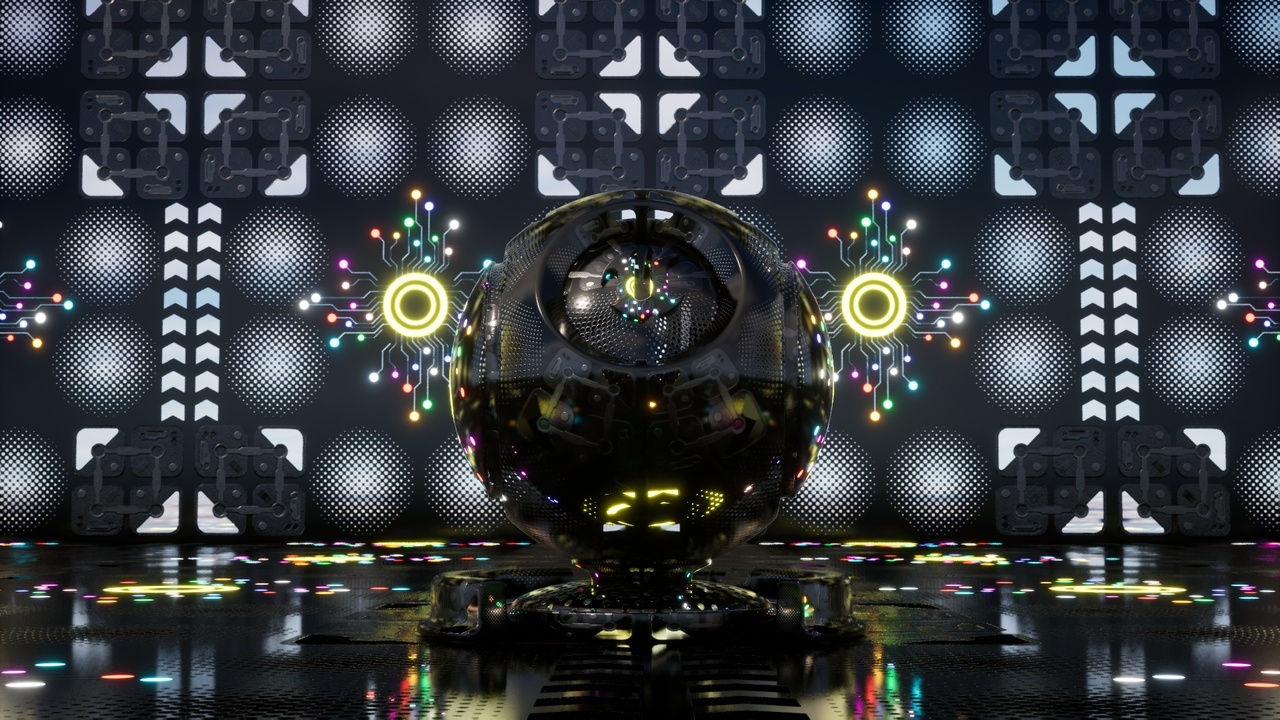 Media 1 for listing 4K Sci-Fi Emissive Material Pack