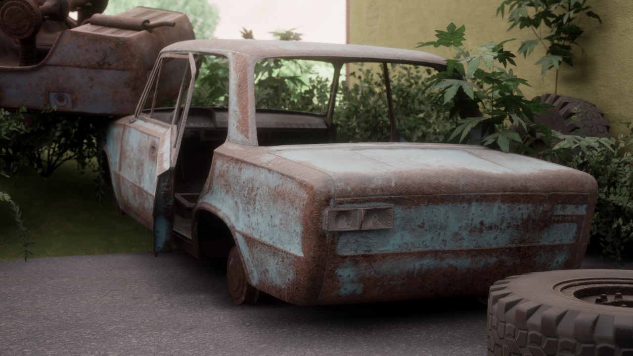 Media 1 for listing Customizable Abandoned Car