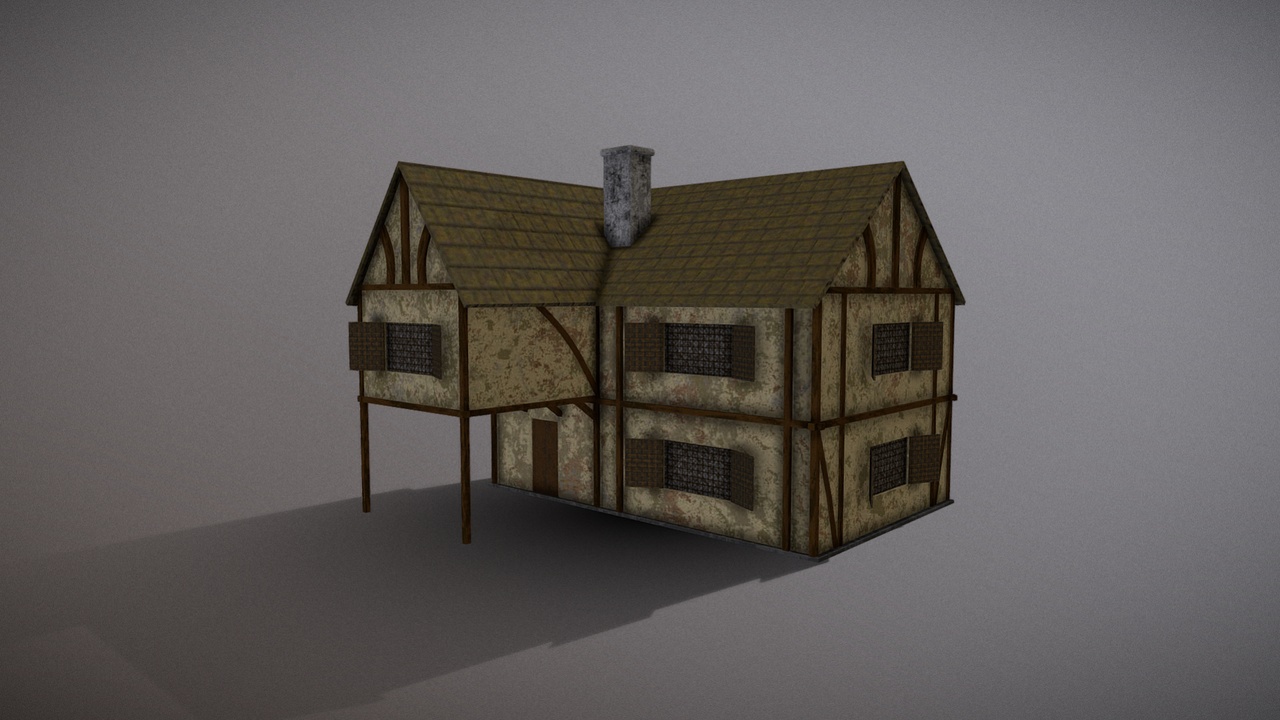 Media 1 for listing Lowpoly Medieval Building
