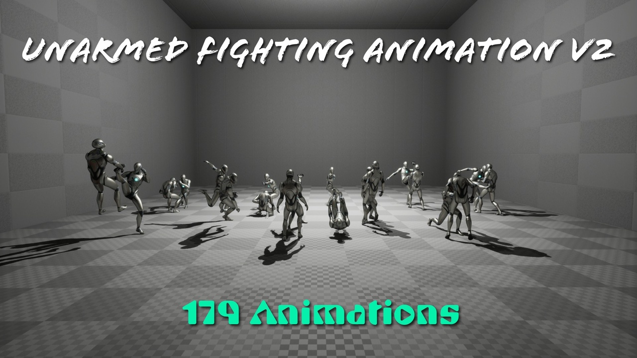 Media 1 for listing Unarmed Fighting Animation V2