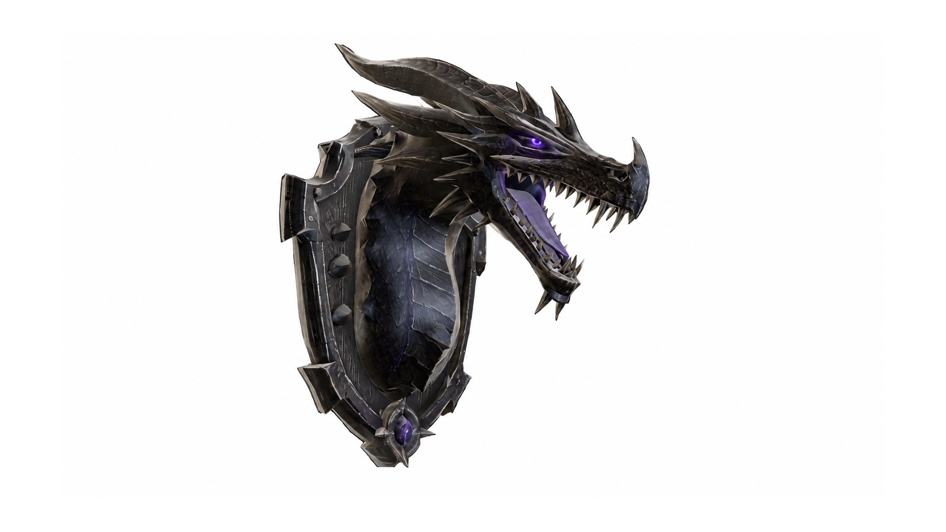Fantasy Arcane Dragon Wall Trophy preview