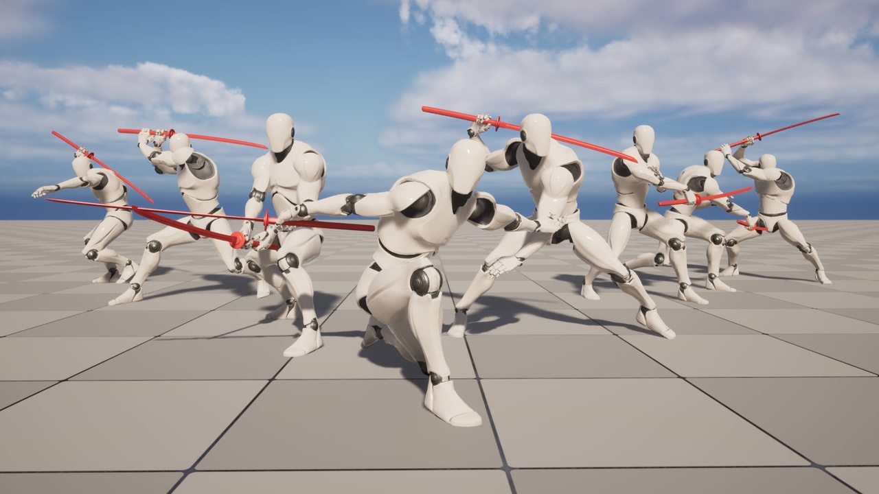 Media 1 for listing Cool Sword Combat Animations V3