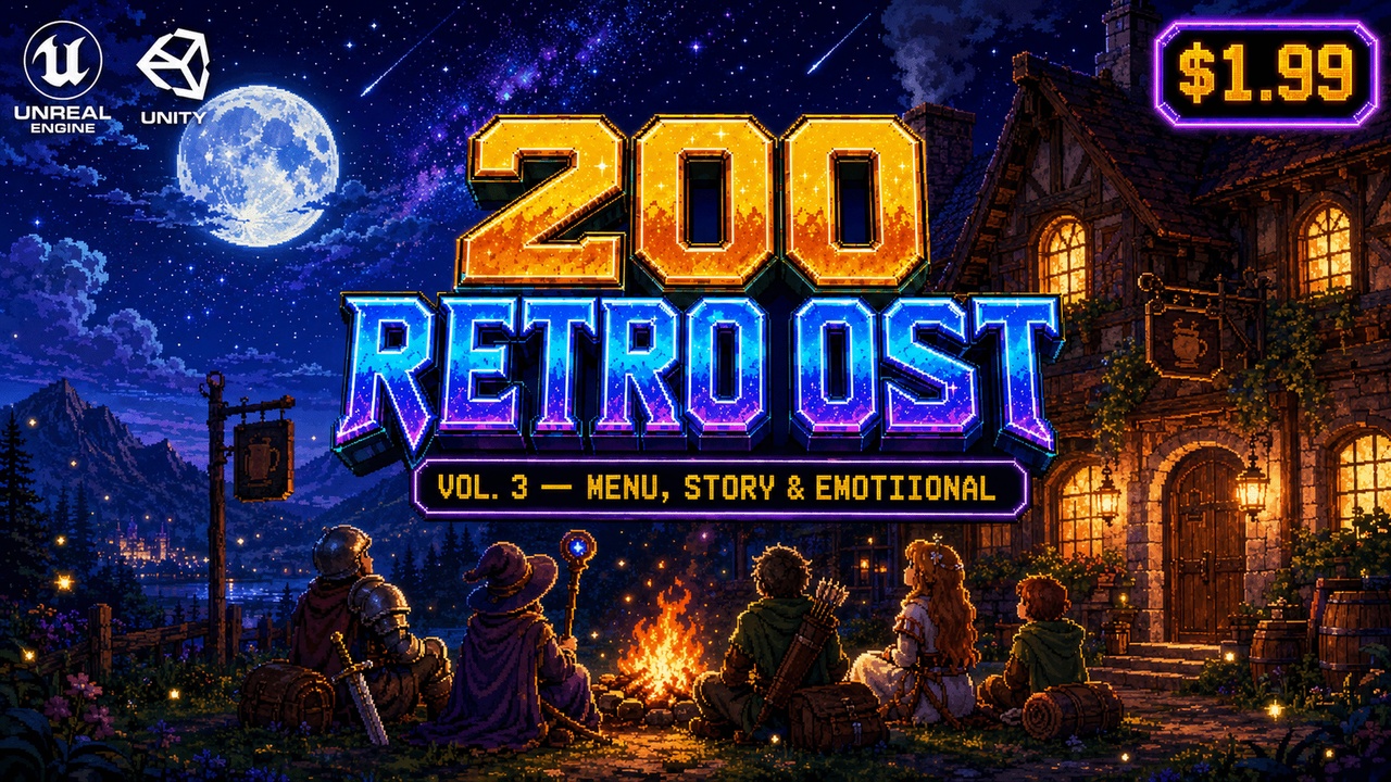 Media 1 for listing 200 Retro Game OST Vol. 3: Menu, Story & Emotional Collection