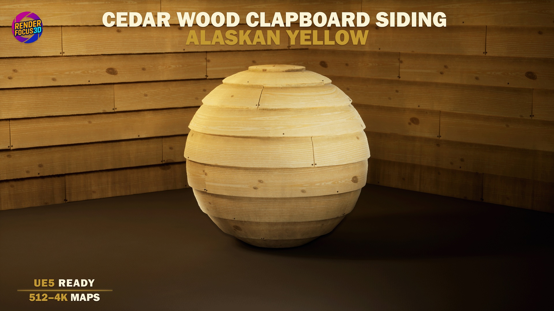 Media 1 for listing Cedar Wood Clapboard Siding – Alaskan Yellow
