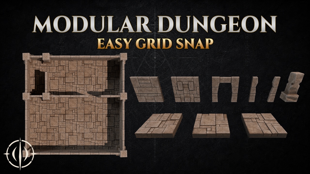Media 1 for listing Modular Dungeon Grid