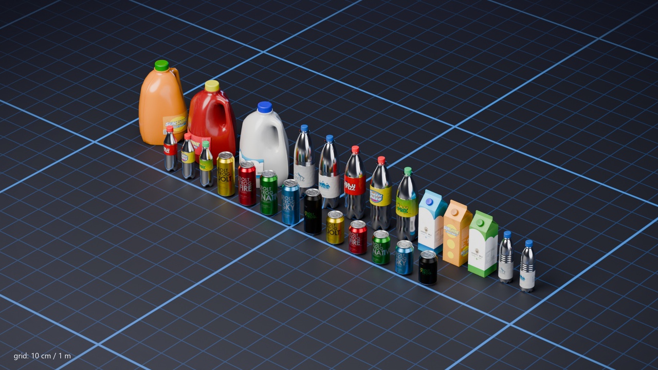 Media 1 for listing Beverages | Food & Drinks | Game Ready | PBR