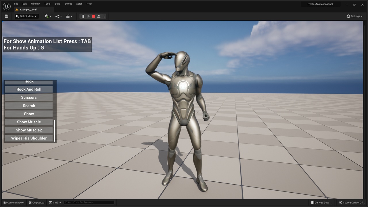 Media 1 for listing Emotes Animations Pack