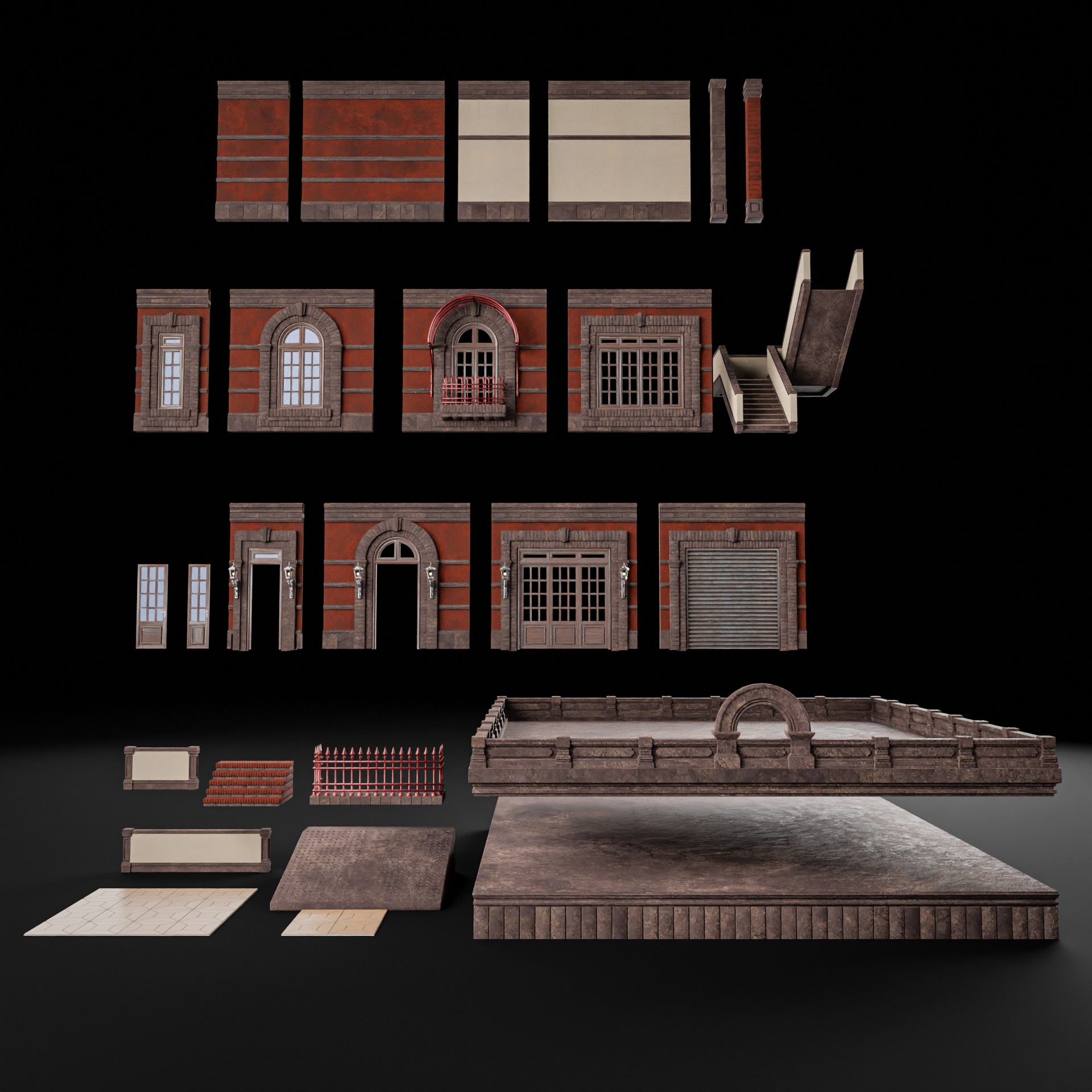 Media 1 for listing MODULAR WALL INTERIOR EXTERIOR KIT 02
