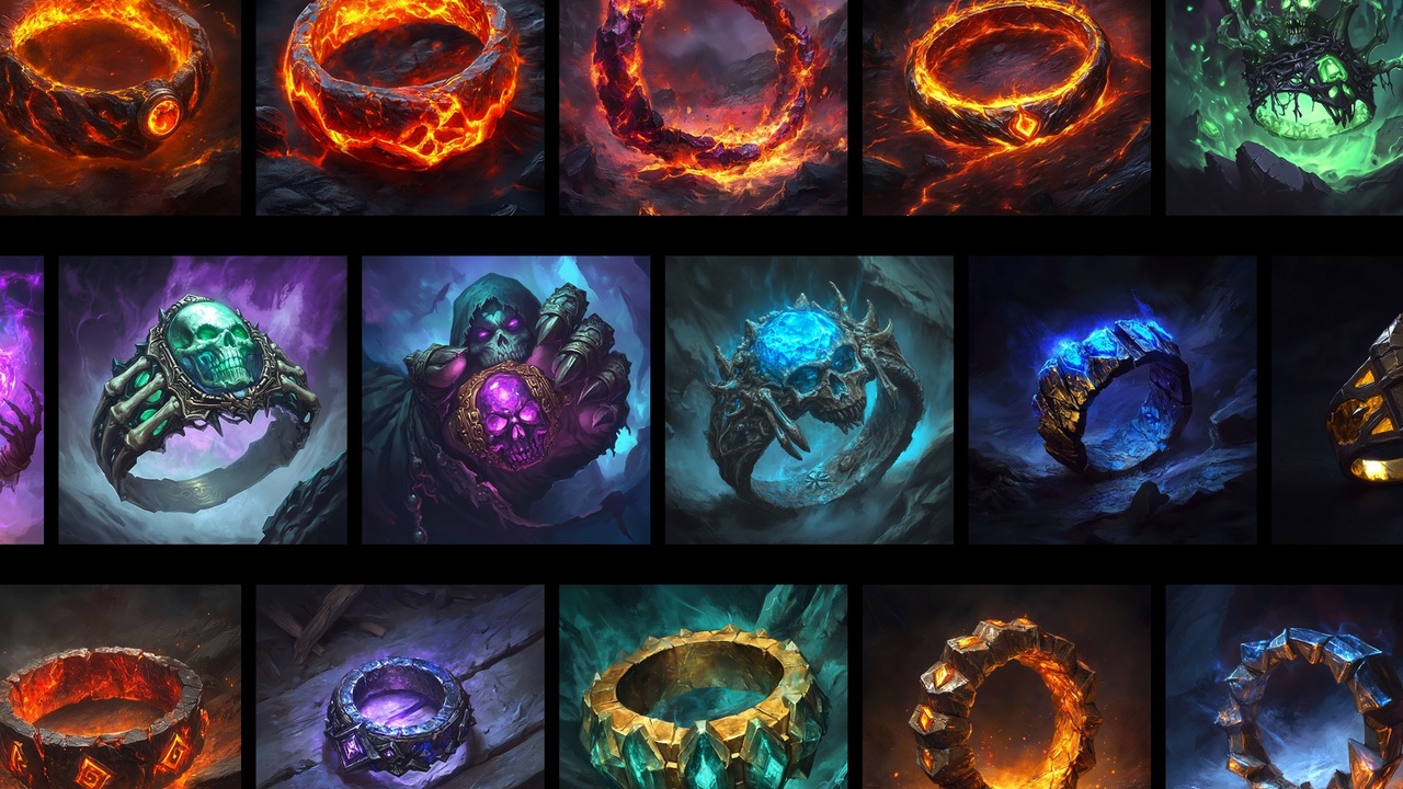 Fantasy Ring Skills 제품 등록을 위한 미디어 1개