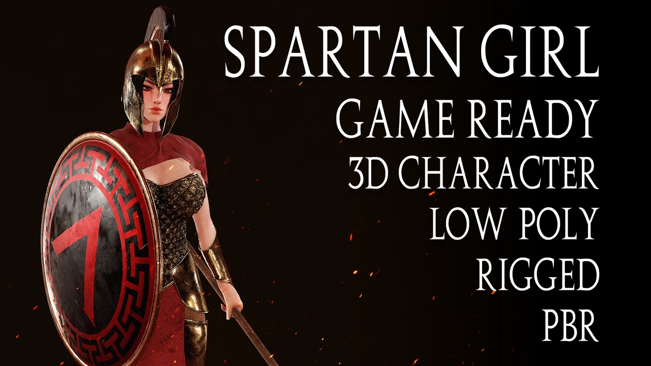 Media 1 for listing Spartan Girl