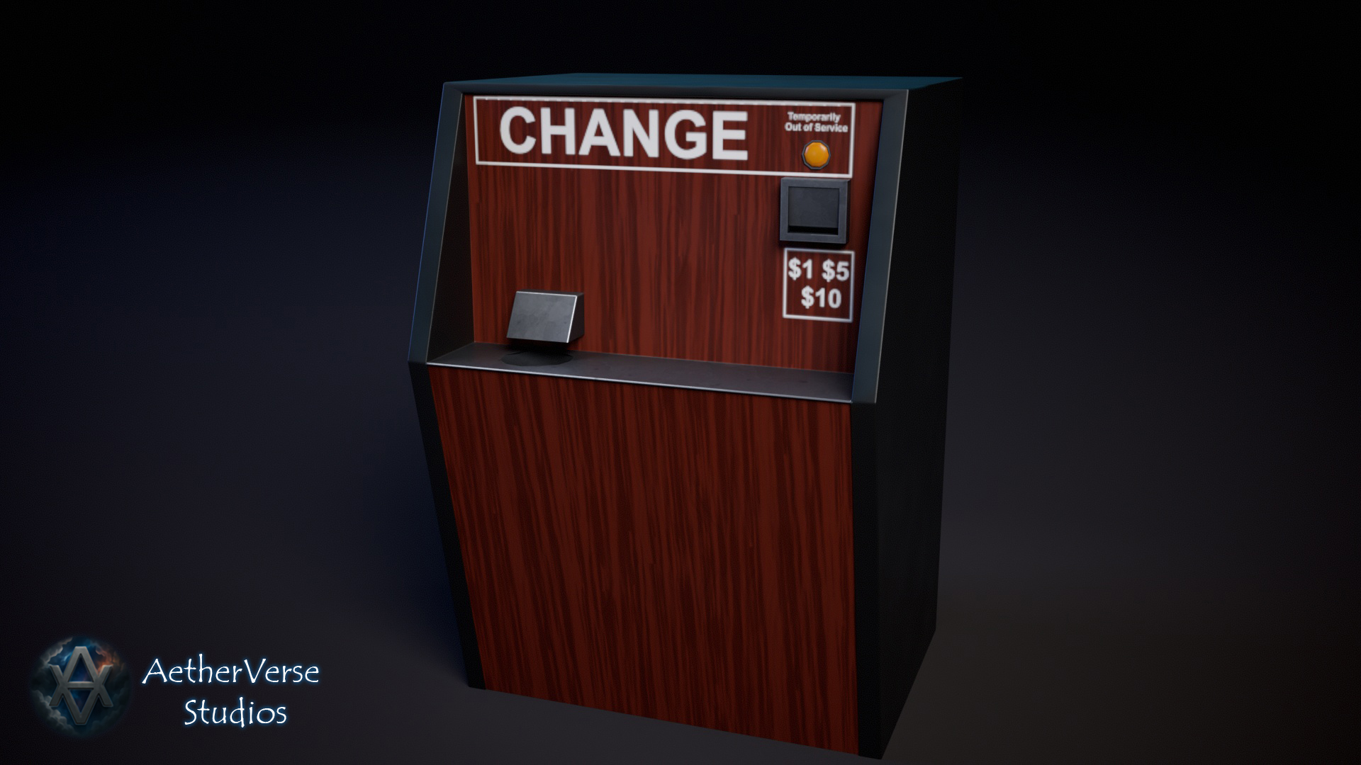 Stylized Arcade Change Machine | Fab