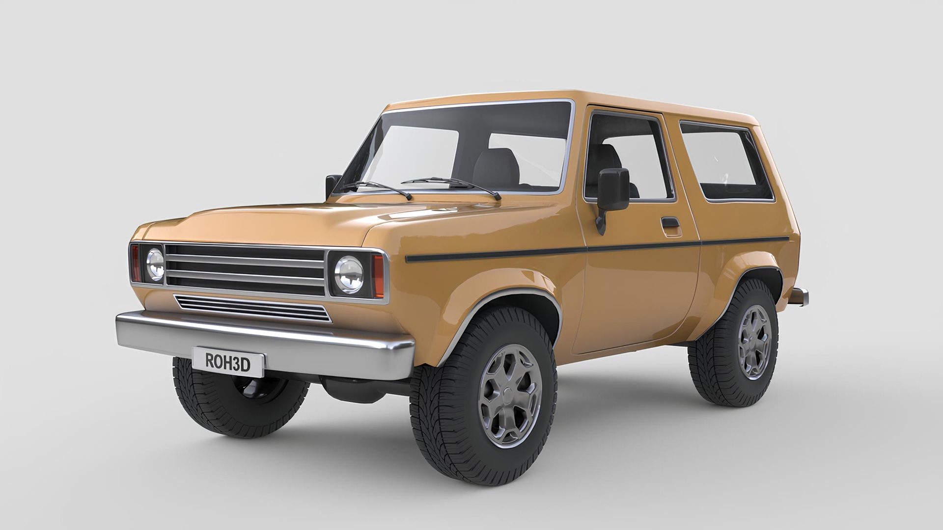 Media 1 for listing Retro Mini Off-Road SUV