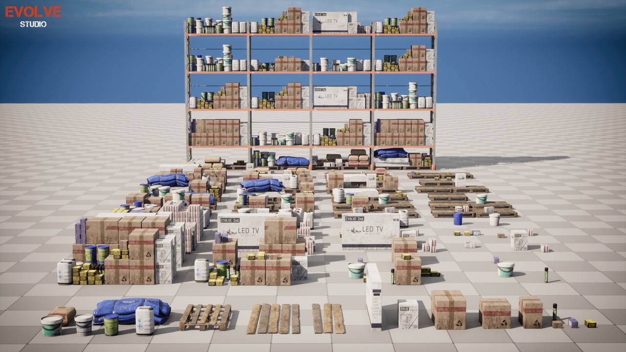 Media 1 for listing Industrial Racks Blueprint