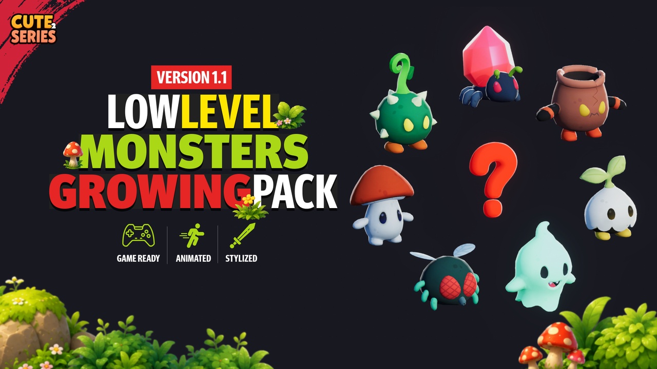 Media 1 for listing Low Level Monsters Growing Pack Cute Series