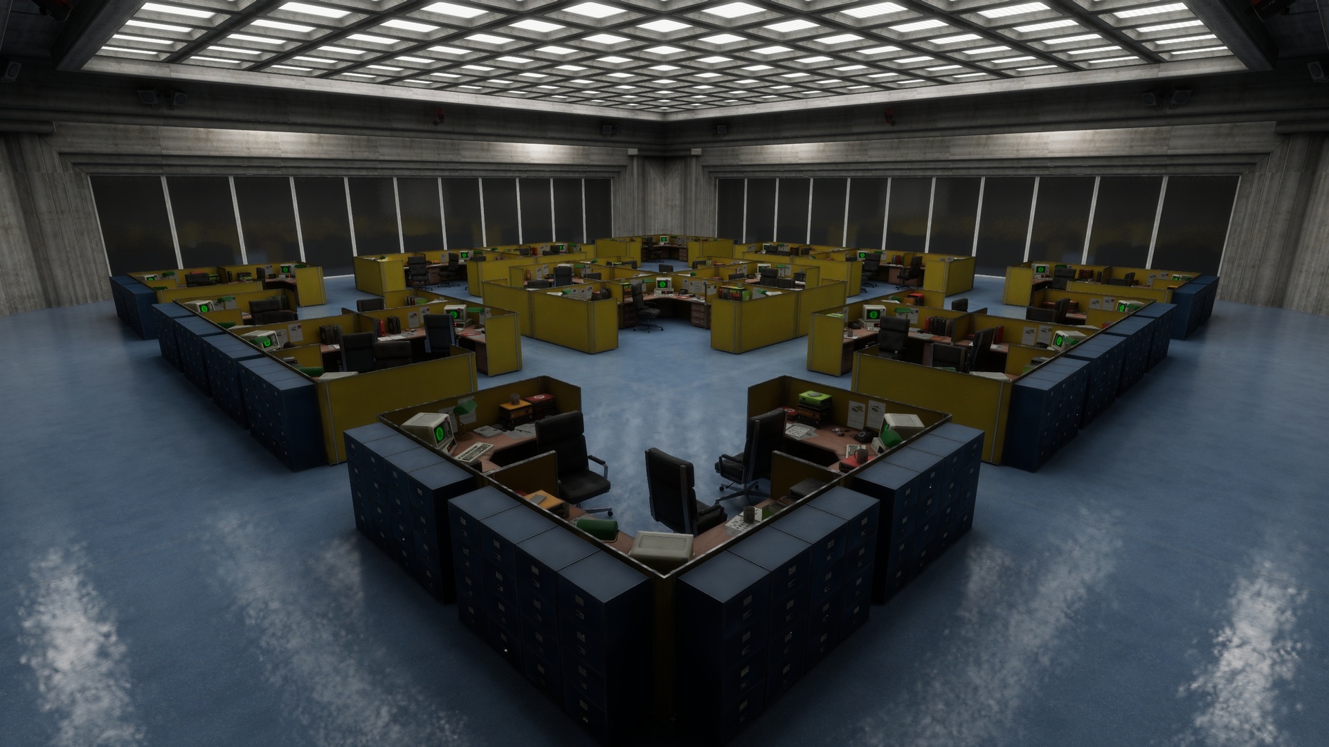 Media 1 for listing 80s Brutalist Office (Unity Version)