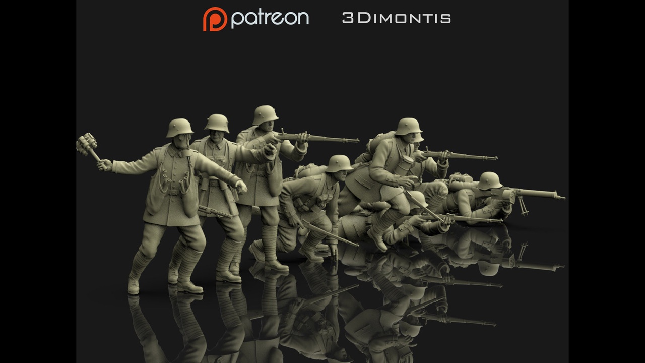 Media 1 for listing German Soldiers WW1