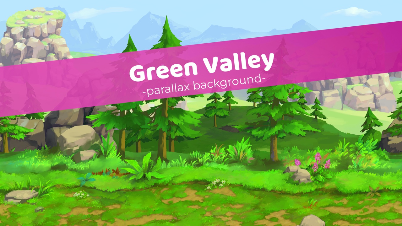 Media 1 for listing Green Valley - Parallax Background
