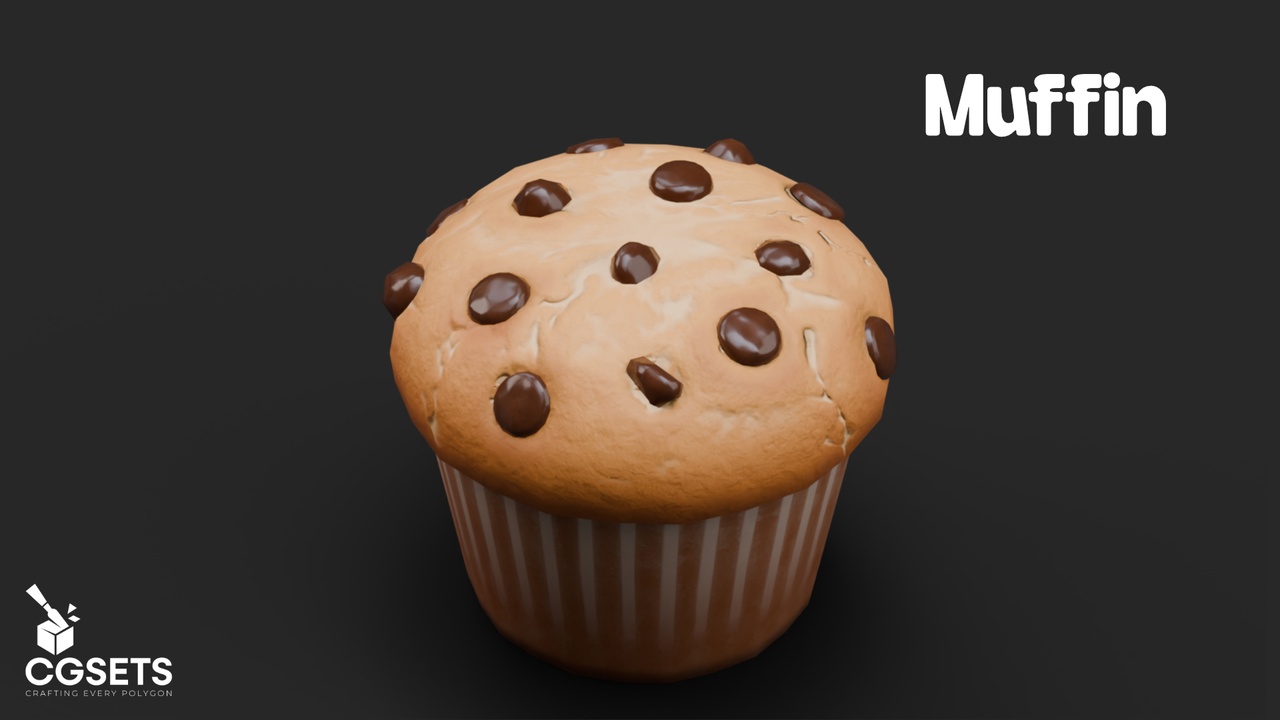 Media 1 for listing Stylized Muffin