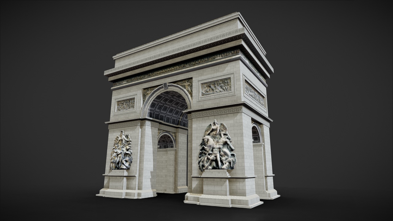 Media 1 for listing Arc De Triomphe (A National Symbol)