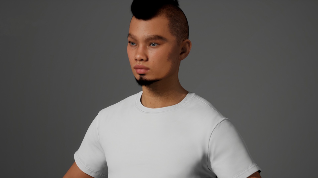 Media 1 for listing Realistic Man NPC MetaHuman for Cinematic & Games – Mickael
