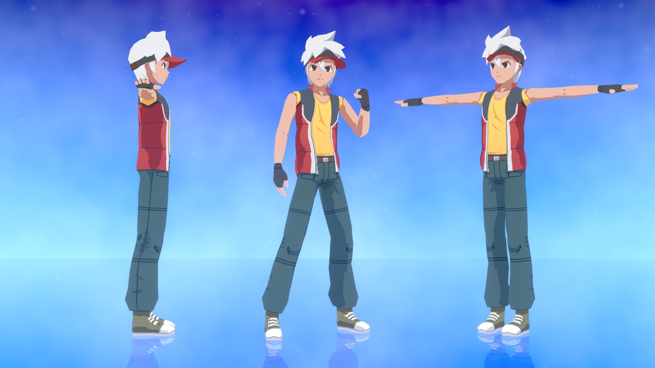 Media 1 for listing Cartoon Anime Character Lowpoly - Rai