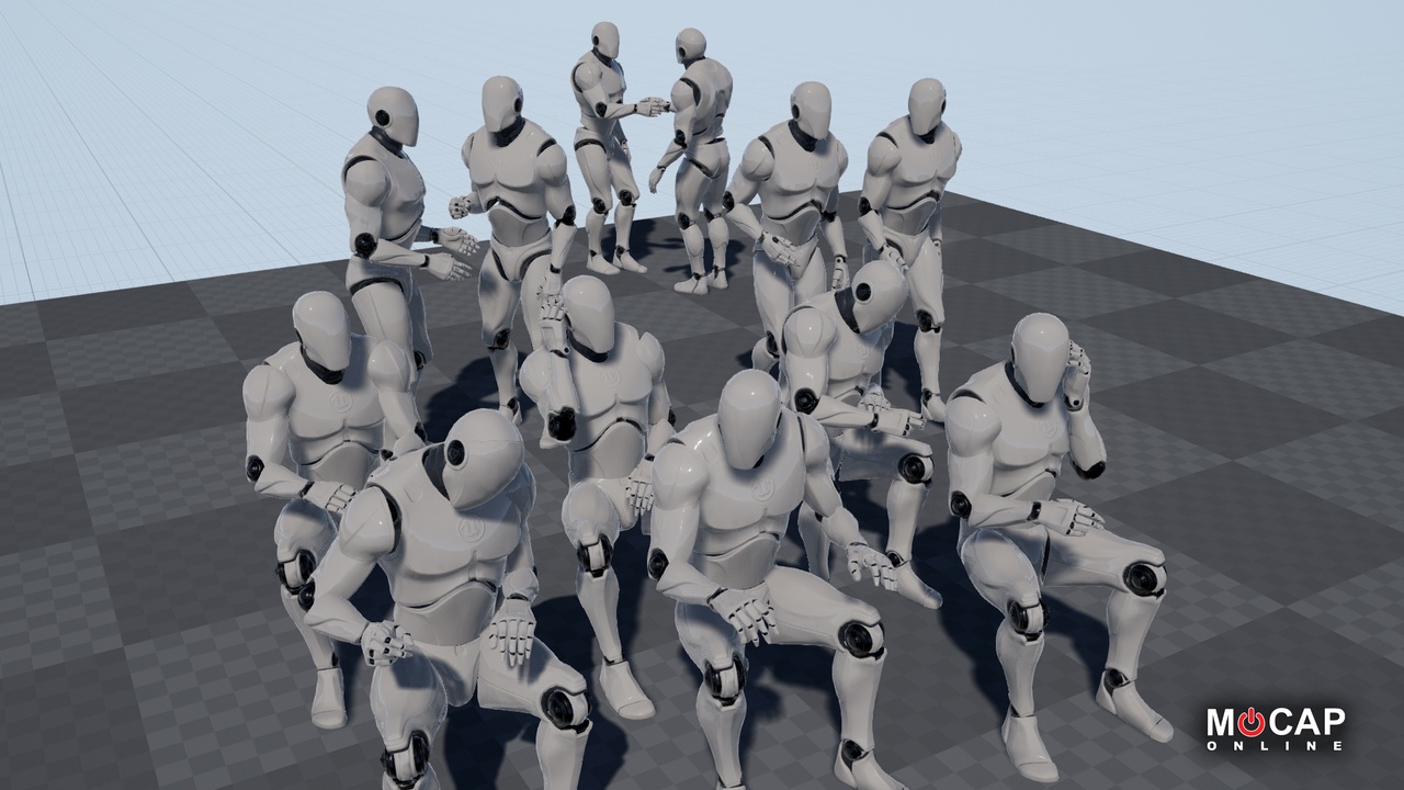 Media 1 for listing Office Desk - MoCap Pack