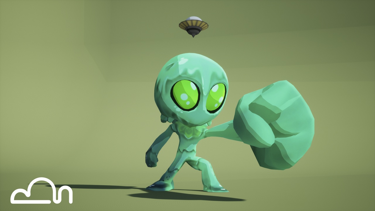 Media 1 for listing Stylized Slime Character
