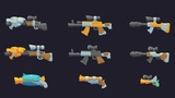 Low Poly Stylized Weapon Pack - 3D Game Kit | Fab