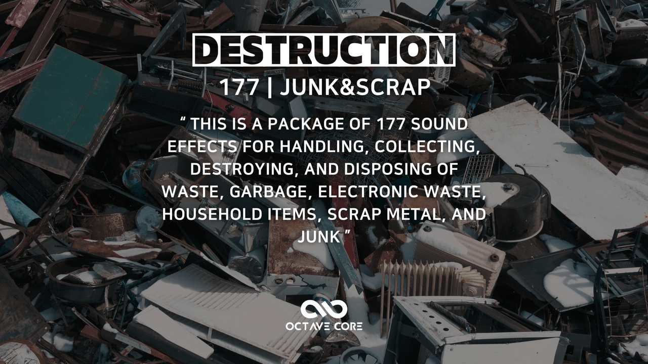 Junk&Scrap1 SoundEffect 제품 등록을 위한 미디어 1개