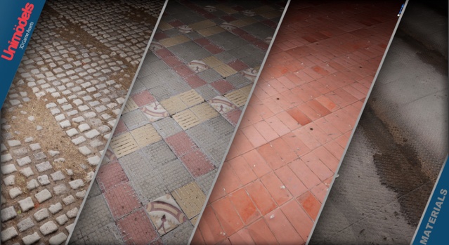 Realistic Indoor & Outdoor Floor Materials Vol. 6