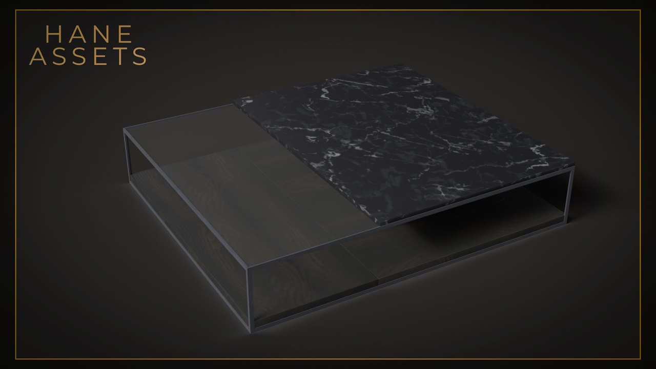 商品 Modern Coffee Table 的媒体 1