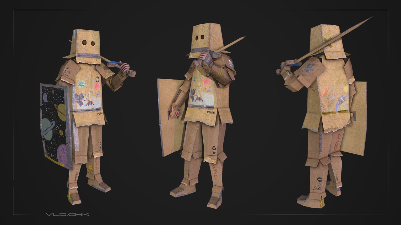 Cardboard Warrior